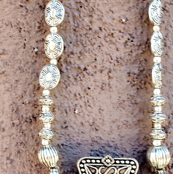 New Unique 925 Silver Tribal Necklace. - Picture 14 of 16